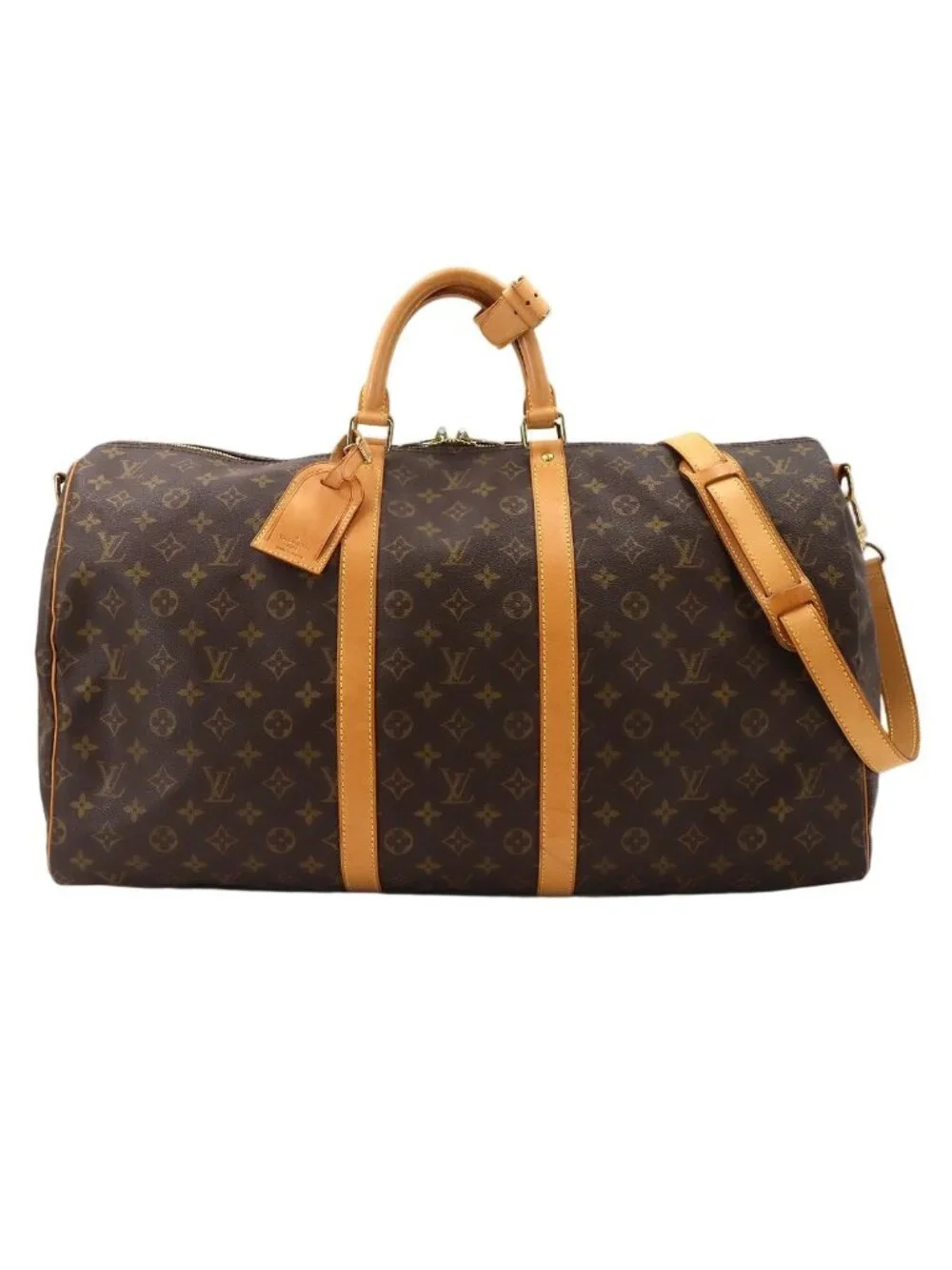 Louis Vuitton Monogram Keepall Bandouliere 55 2-Way Boston Shoulder Bag